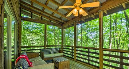 Screened Porch: The Coop Robbinsville Cabin!