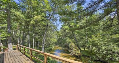 Tranquil Riverside Home w/ Wraparound Deck & Views