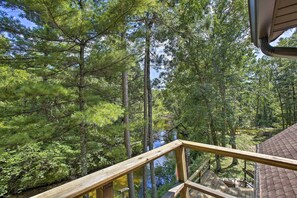 Interior - Tranquil Riverside Home w/ Wraparound Deck & Views (Baldwin)