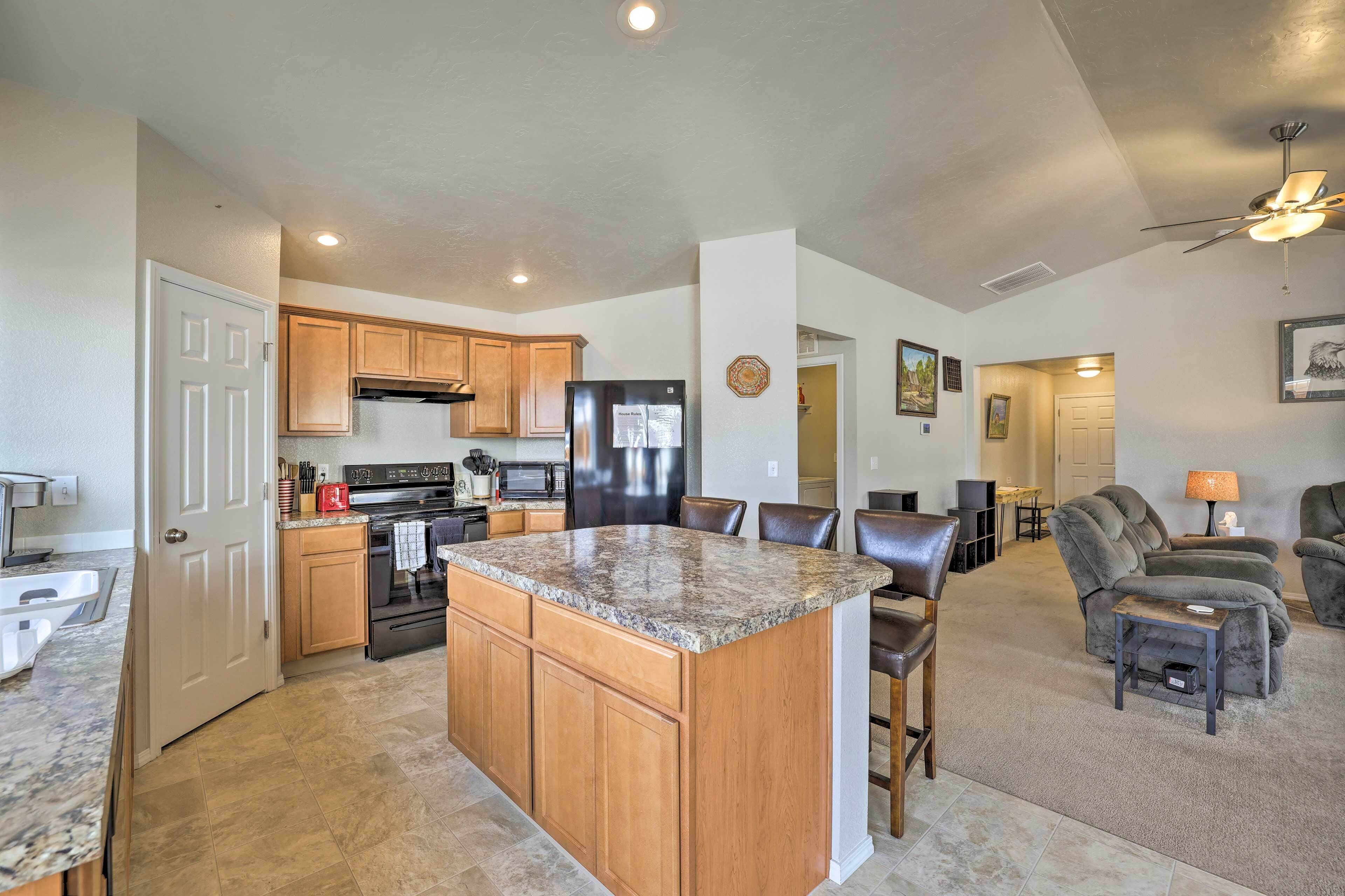 Spacious Family Home w/ Large Deck & Fire Pit!