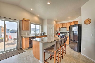 Spacious Family Home w/ Large Deck & Fire Pit!