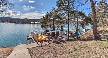 Lakefront Camdenton Home w/ Fire Pit & Grill!