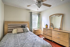 Ferienhaus (2 Bedrooms) | 2 Schlafzimmer, laptopgeeigneter Arbeitsplatz, Bügeleisen/Bügelbrett