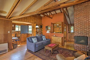 House (2 Bedrooms) | Interior - Hillside Home w/ Deck & Views of Tomales Bay! (Inverness)