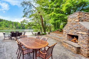 House (4 Bedrooms) | Interior - Hot Tub, Dock, Lakefront: Luxe Six Mile Retreat (Six Mile)