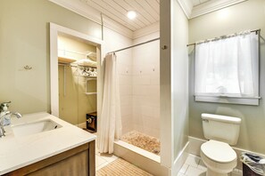 House (4 Bedrooms) | Interior - Hot Tub, Dock, Lakefront: Luxe Six Mile Retreat (Six Mile)