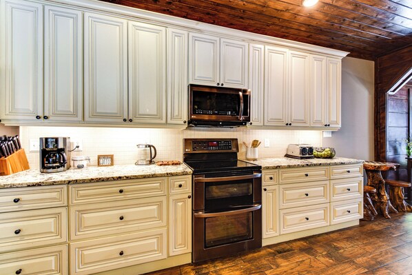 House (4 Bedrooms) | Interior - Hot Tub, Dock, Lakefront: Luxe Six Mile Retreat (Six Mile)