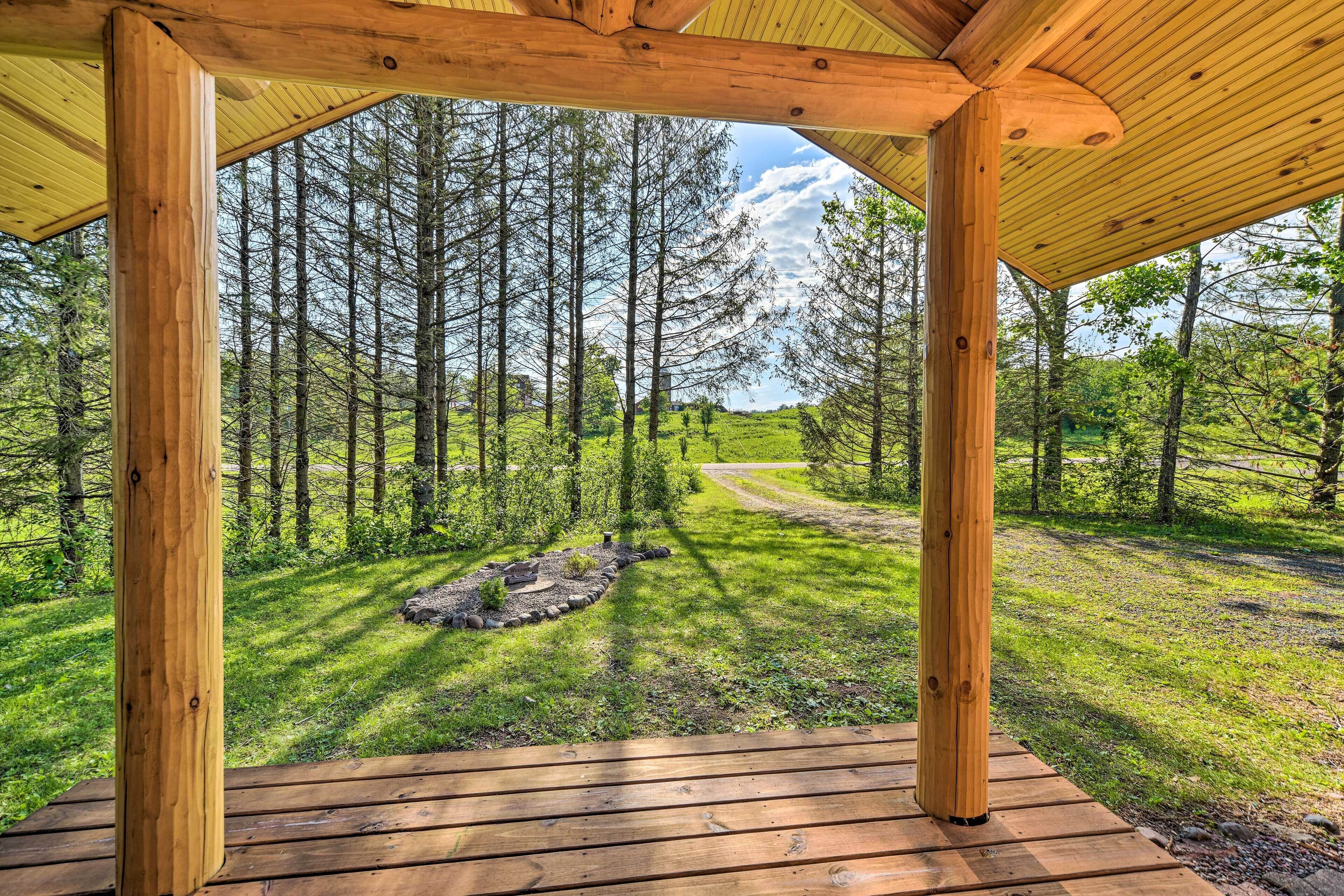 Frederic Lakefront Retreat w/ Dock & Patio!