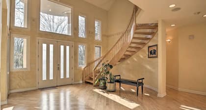 Elegant Riverwoods Escape w/ Private Sauna!