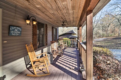 Beaver Lake Retreat w/ Game Room & Spacious Deck
