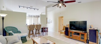 Bright Titusville Retreat w/ Lanai - WFH Friendly!