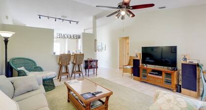 Bright Titusville Retreat w/ Lanai - WFH Friendly!