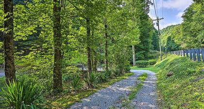 Walk to Trails: Creekside Roan Mountain Cabin