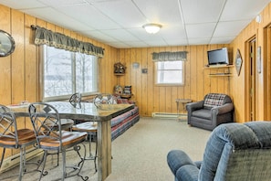 House (3 Bedrooms) | Interior - Tranquil Marenisco Cabin on Lake Gogebic! (Marenisco)