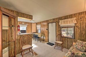 House (1 Bedroom) | Interior - Pet-friendly Cabin w/ Dock: Fish & Explore! (Oriental)
