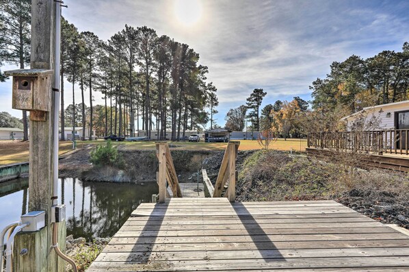 House (1 Bedroom) | Interior - Pet-friendly Cabin w/ Dock: Fish & Explore! (Oriental)