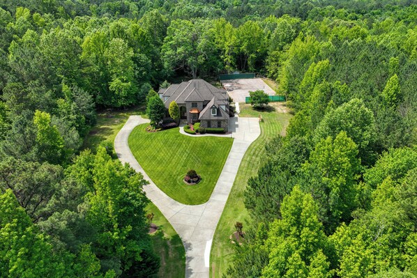 House (5 Bedrooms) | Interior - Luxury Estate: Private Hot Tub & Pickleball Court (Wake Forest)