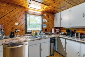 House (1 Bedroom) | Interior - Peaceful + Cozy Cottage on Over 7 Acres w/ Creek (Lenoir)