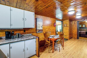 House (1 Bedroom) | Interior - Peaceful + Cozy Cottage on Over 7 Acres w/ Creek (Lenoir)