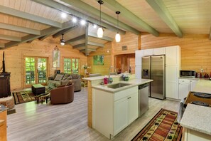 House (3 Bedrooms) | Interior - Pet-friendly Otto Mountain Cabin w/ Fireplace! (Otto)