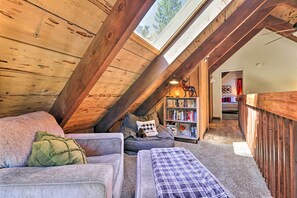House (3 Bedrooms) | Interior - Near Trails: Cabin w/ 2-level Deck in Twain Harte (Twain Harte)
