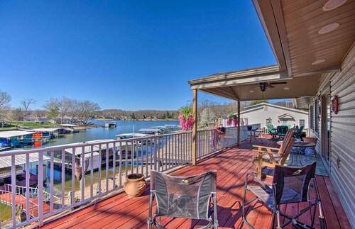 Private Dock, Waterfront Views! Sunrise Beach Home