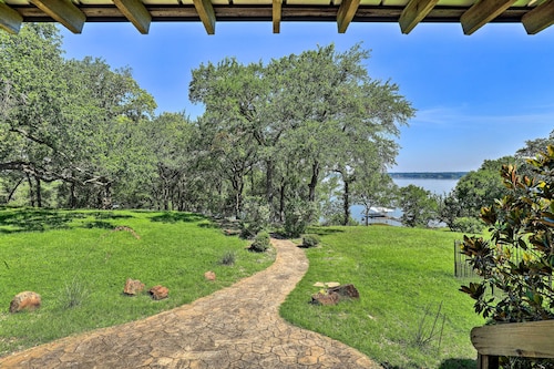 Granbury Lakefront Escape w/ Boat Dock & Slip!