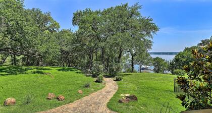 Granbury Lakefront Escape w/ Boat Dock & Slip!