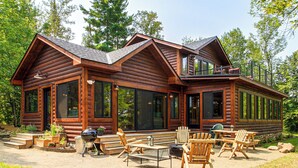 House (3 Bedrooms) | Front of property - Serene Wilderness Acres Retreat on Bear Lake (Mc Grath)