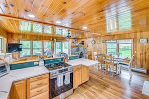 House (4 Bedrooms) | Interior - Lakefront Gloversville Home w/ Beach + Dock! (Gloversville)