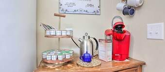 利德山景度假屋 - 附露台和火坑