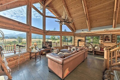 Stunning Driggs Retreat w/ Private Hot Tub & Pond!