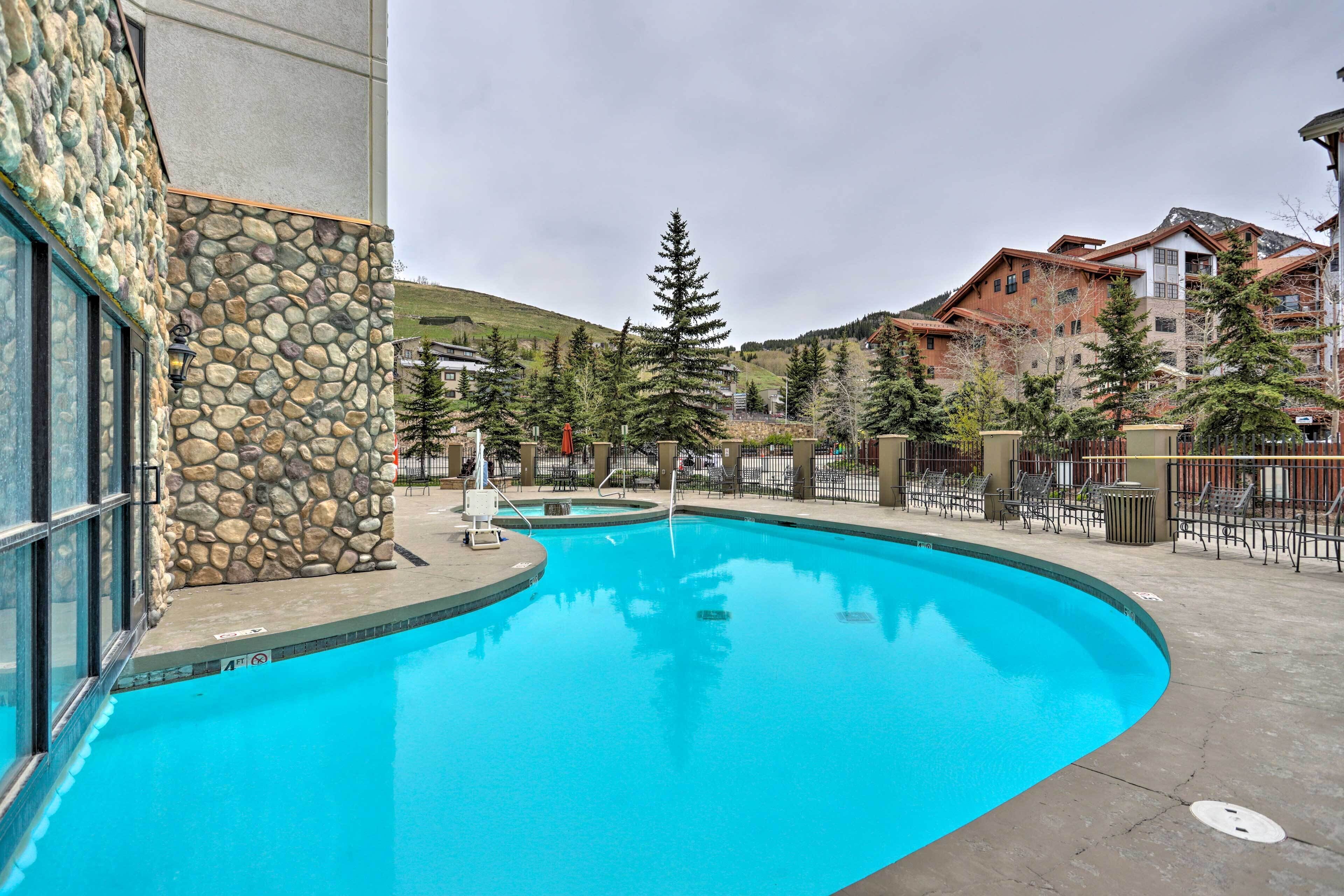Crested Butte Studio w/ Community Hot Tub & Pool!