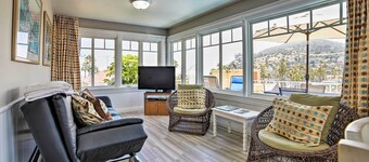 Ocean-view Home - Walk to Avalon City Center!