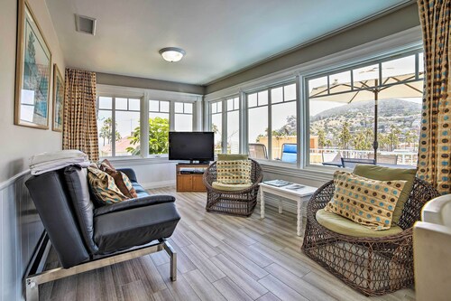 Ocean-view Home - Walk to Avalon City Center!