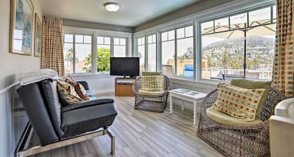 Ocean-view Home - Walk to Avalon City Center!