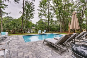 House (5 Bedrooms) | Interior - Golf, Dine & Swim: Sleek Palmetto Dunes Home! (Hilton Head Island)