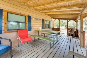 House (2 Bedrooms) | Interior - 'cabana Luna' Cabin w/ Deck, Swing & Fire Pit! (Concan)