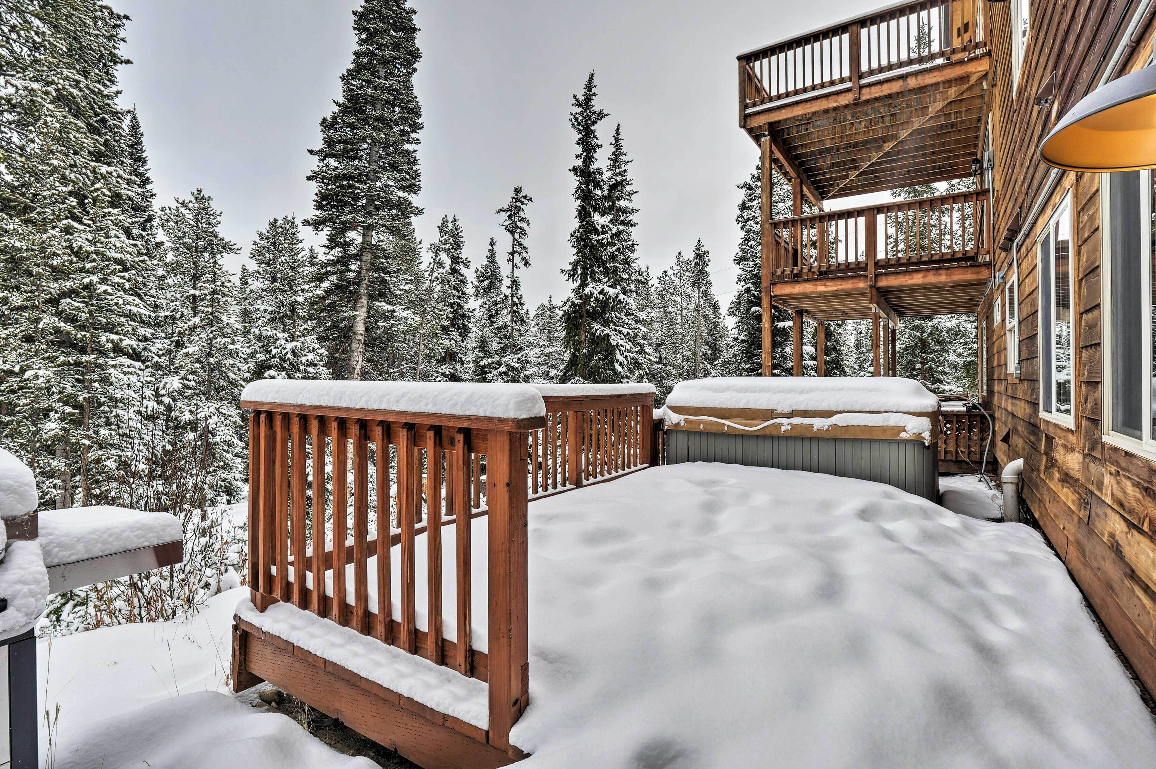 Secluded Mountainside Home W/mt Silverheels Views!