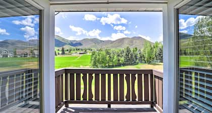 Peaceful Midway Studio w/ Mountain + Golf Views!