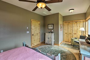 House (1 Bedroom) | Interior - Cabin w/ Porch & View ~ 19 Mi to West Glacier (Columbia Falls)