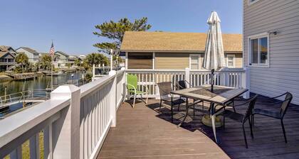Ocean Isle Beach Home w/ Canal Views!