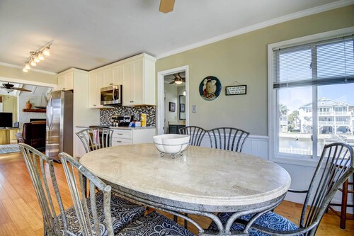 Ocean Isle Beach Home w/ Canal Views!