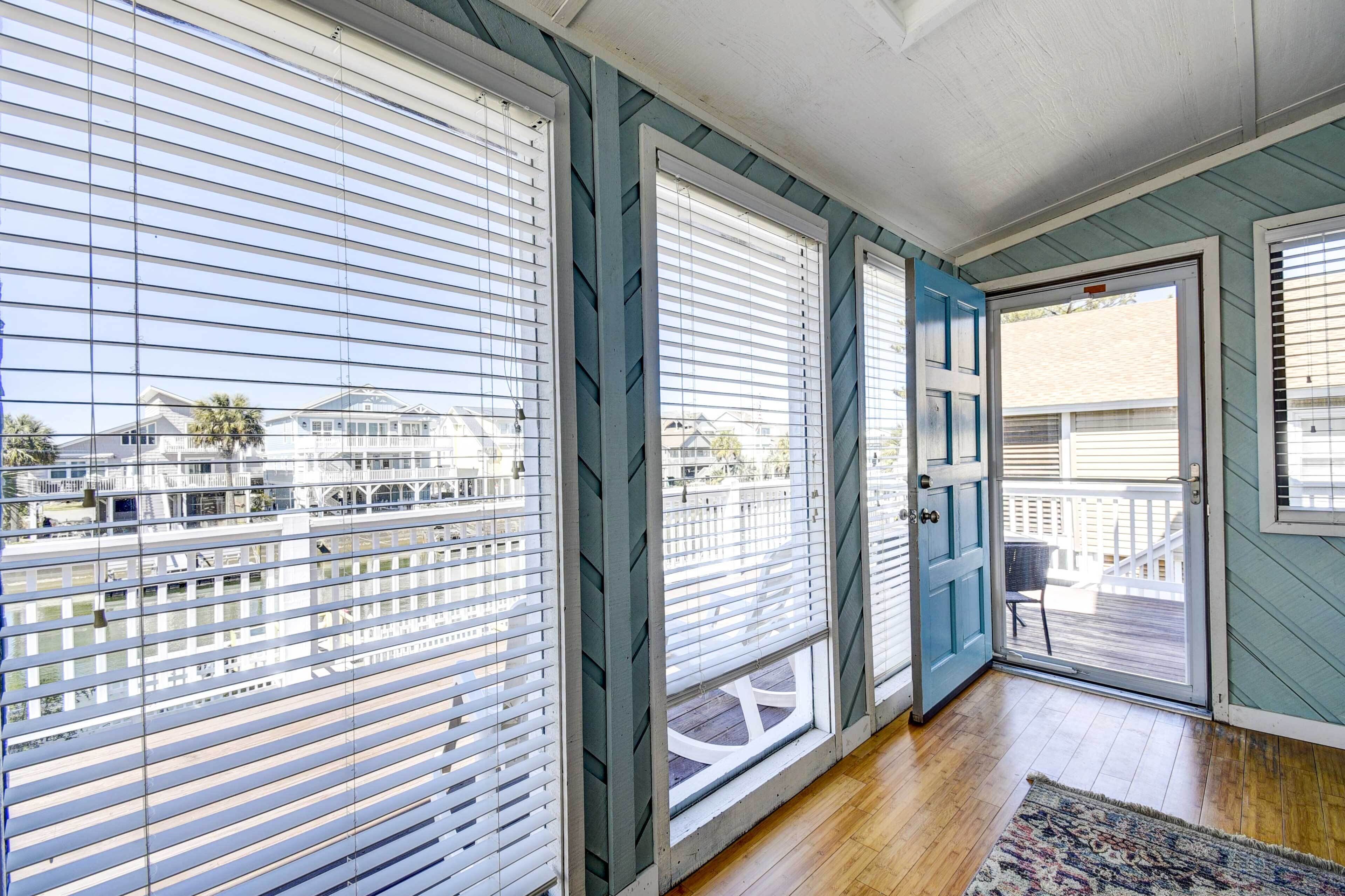 Ocean Isle Beach Home w/ Canal Views!