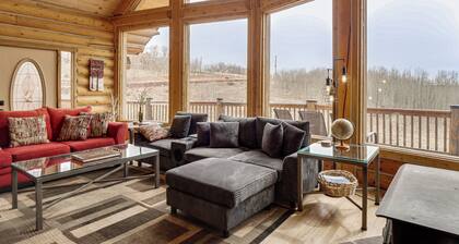 5 Acres of Scenic Beauty! Large Fairplay Log Home