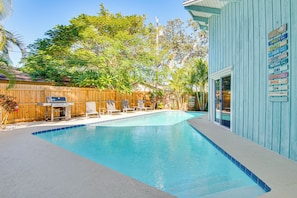 Interior - Cape Canaveral Cottage w/ Pool - Walk to Beach! (Cape Canaveral)