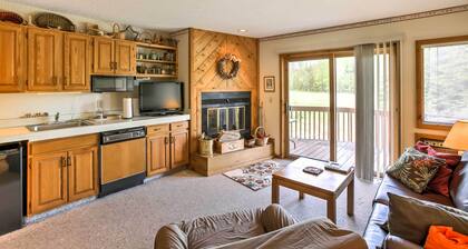 Condo on First Green w/ Deck at Schuss Mountain!