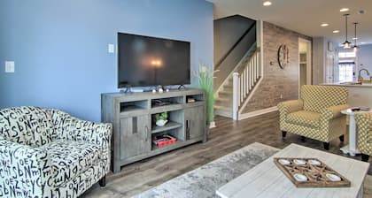 2 Mi to Bethany Beach: Modern Townhome w/ Patio