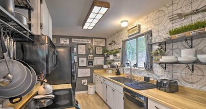 Forest-view Deck + Fire Pits: Pine Grove Retreat!