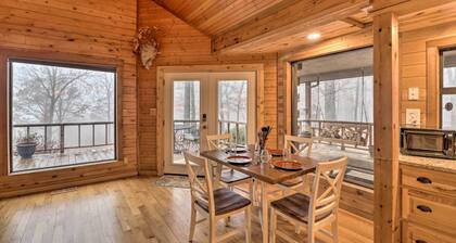Charming Cabin w/ Hot Tub, Fire Pit & Views!